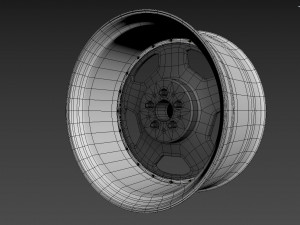 Mercedes-Benz Monoblock Custom Wheel Modelo 3D
