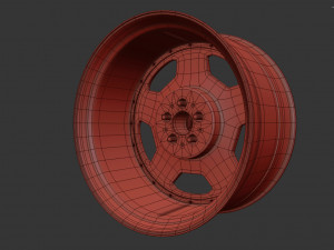 Mercedes-Benz Monoblock Custom Wheel Modelo 3D