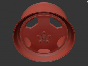 Mercedes-Benz Monoblock Custom Wheel Modelo 3D