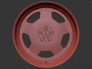 Mercedes-Benz Monoblock Custom Wheel Modelo 3D