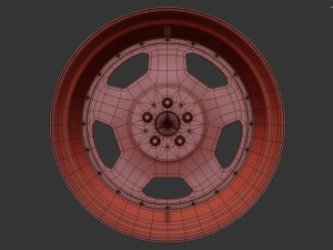 Mercedes-Benz Monoblock Custom Wheel Modelo 3D