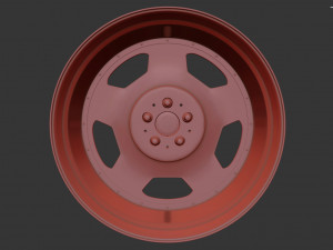 Mercedes-Benz Monoblock Custom Wheel Modelo 3D
