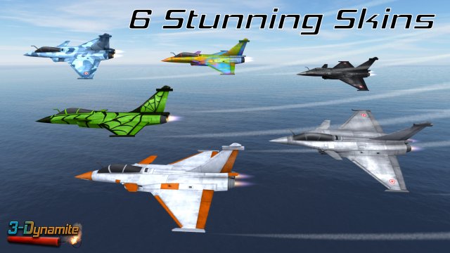 mobile low poly dassault rafale Model 3D .c4d .max .obj .3ds .fbx .stl .blend 