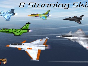 mobile low poly dassault rafale 3D मॉडल