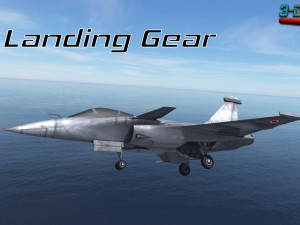 mobile low poly dassault rafale Model 3D