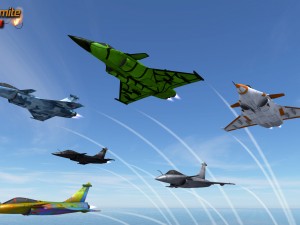 mobile low poly dassault rafale Model 3D