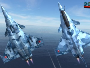 mobile low poly dassault rafale Model 3D