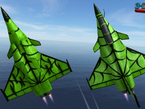 mobile low poly dassault rafale Model 3D