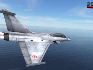 mobile low poly dassault rafale Model 3D
