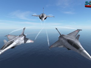 mobile low poly dassault rafale Model 3D