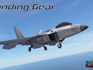 mobile low poly f22 raptor Modèle 3D