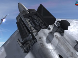mobile low poly f22 raptor Modèle 3D