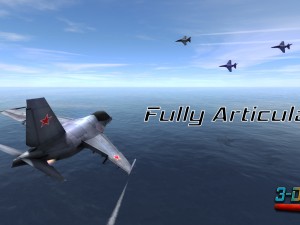 mobile low poly yakovlev yak130 Modelo 3D