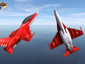 mobile low poly yakovlev yak130 Modelo 3D