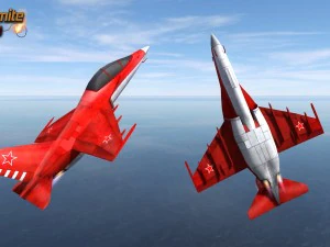 mobile low poly yakovlev yak130 3D Model
