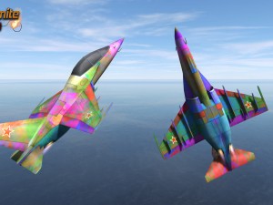 mobile low poly yakovlev yak130 Modelo 3D