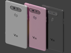 lg v20 Modèle 3D