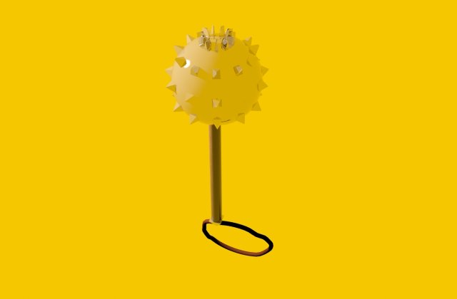 mace Model 3D .c4d .max .obj .3ds .fbx .stl .blend 