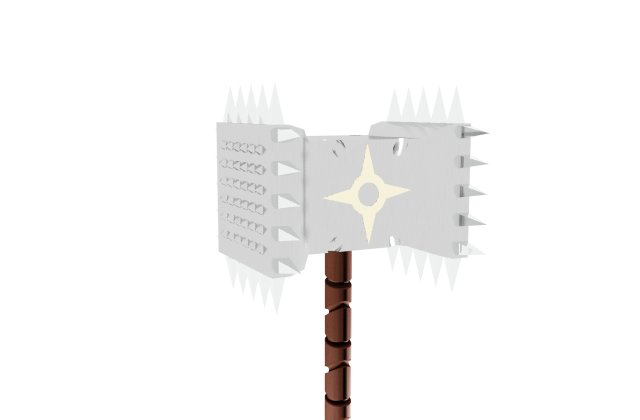 hammer 3D Model .c4d .max .obj .3ds .fbx .stl .blend 