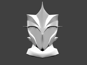 knock-out hoofd 3D Model