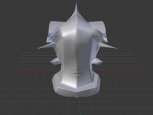 knockout head 3D 模型