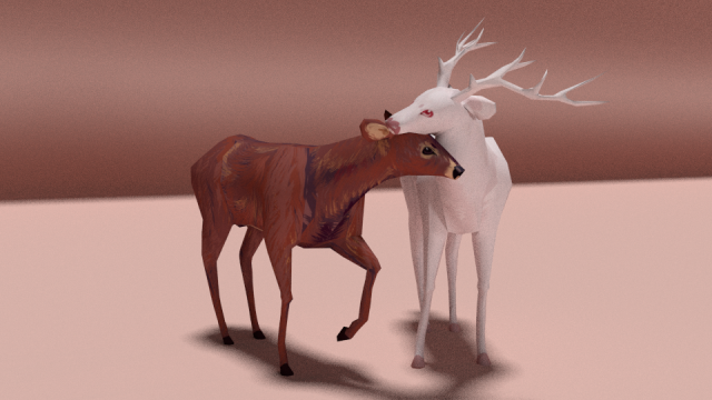 deers alby and fama Modèle 3D .c4d .max .obj .3ds .fbx .stl .blend 