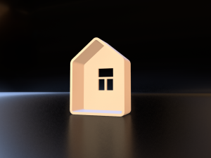 miniature house-box print 3D 打印模型