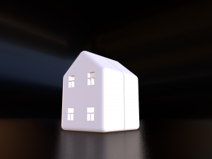miniature house-box print 3D 打印模型