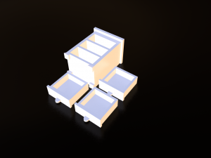 bedsidetables print ready 3D 打印模型