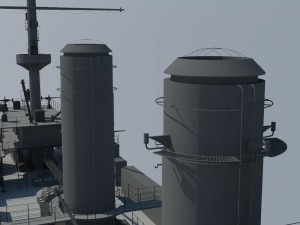 borodino battleship Modelo 3D