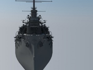 borodino battleship Modelo 3D