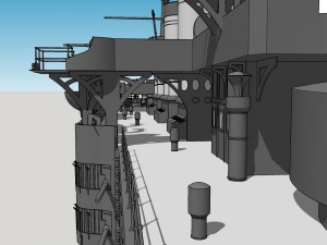 peresvet battleship 3D 모델