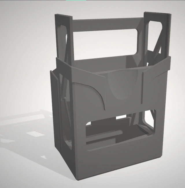 シガレットホルダー 3Dプリントモデル .c4d .max .obj .3ds .fbx .stl .blend 