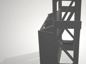 シガレットホルダー 3Dプリントモデル