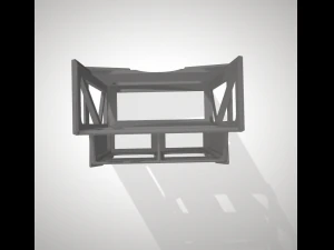 シガレットホルダー 3Dプリントモデル