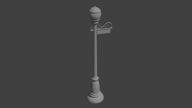 city lamp 3Dモデル .c4d .max .obj .3ds .fbx .stl .blend 