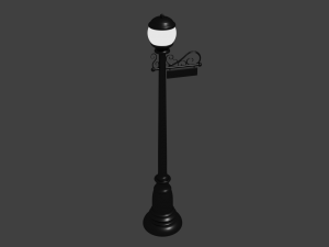 city lamp 3Dモデル