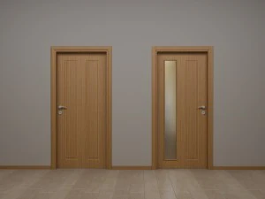 collezione di porte in legno Modello 3D