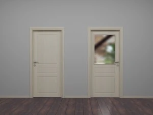 collezione di porte in legno Modello 3D