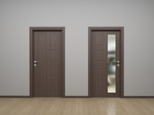 wood door collection Model 3D
