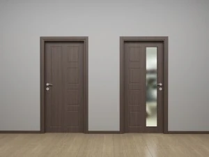 collezione di porte in legno Modello 3D