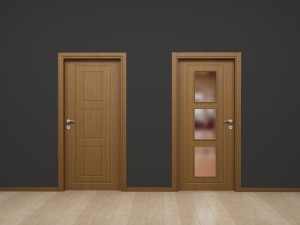 wood door collection Model 3D