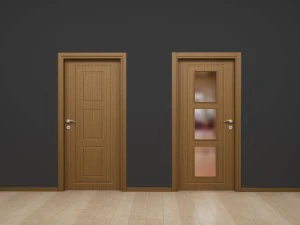 collezione di porte in legno Modello 3D