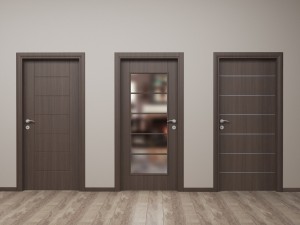 wood door collection Model 3D