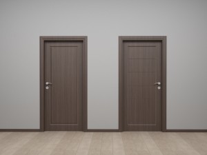 wood door collection Model 3D