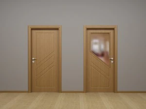 collezione di porte in legno Modello 3D