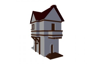 small house 3D Model