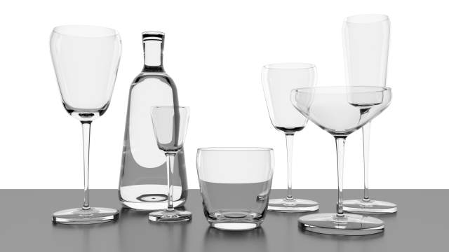 wineglass 3D-Modell .c4d .max .obj .3ds .fbx .stl .blend 