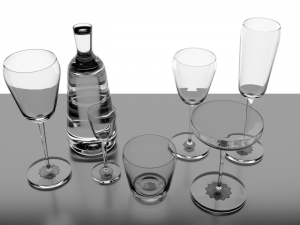 wineglass 3D-Modell