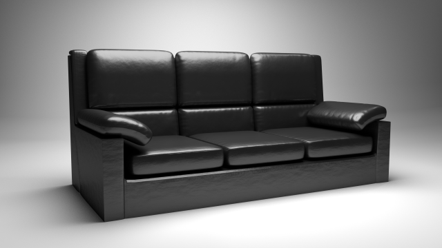 sofa 3D Модель .c4d .max .obj .3ds .fbx .stl .blend